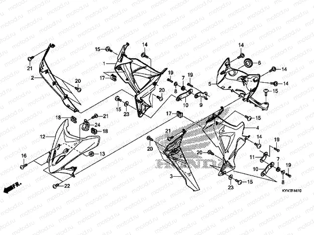 F-44-10 MAIN PIPE COVER