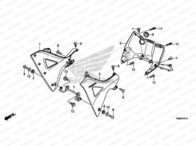 F-44-10 MAIN PIPE COVER