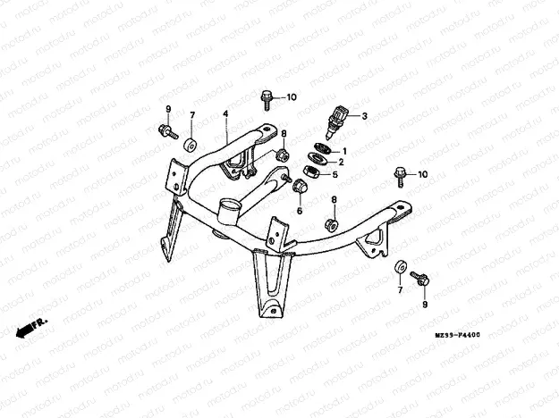 F-44 ENGINE HOUSING