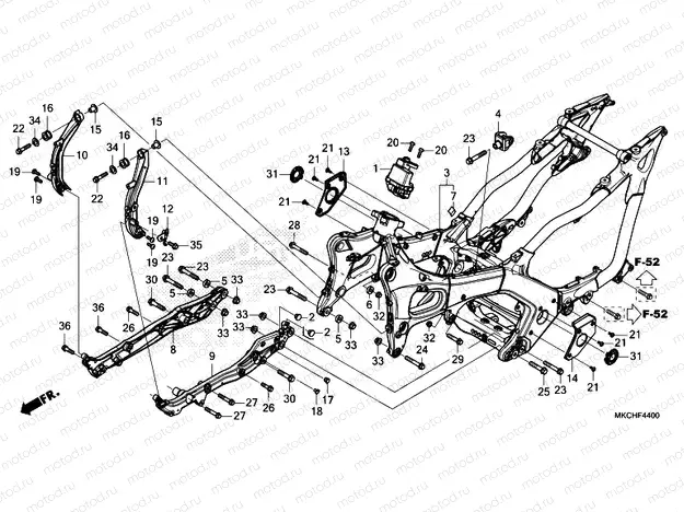 F-44 FRAME BODY