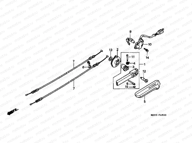 F-45 REVERSE SWITCH BAR