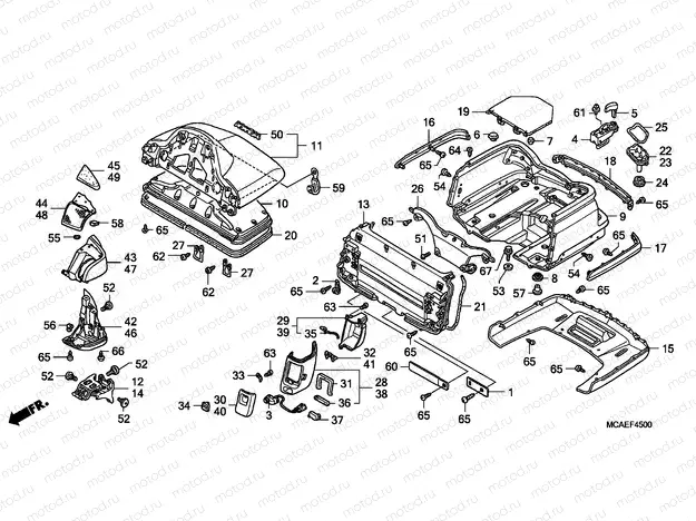 F-45 TRUNK BOX
