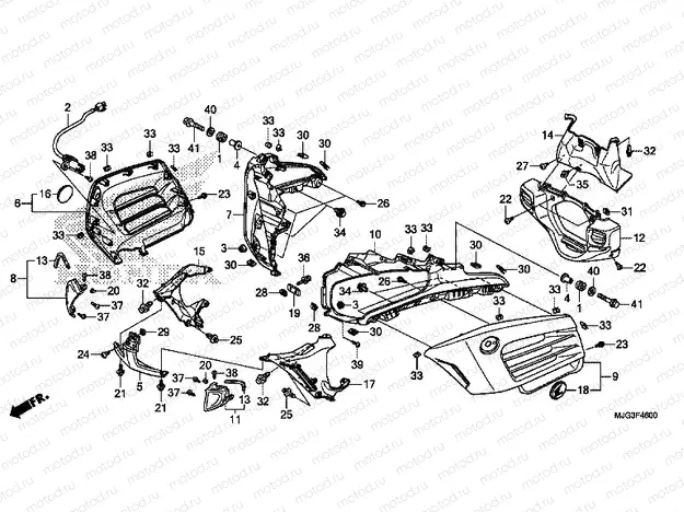 F-46 ENGINE HOUSING
