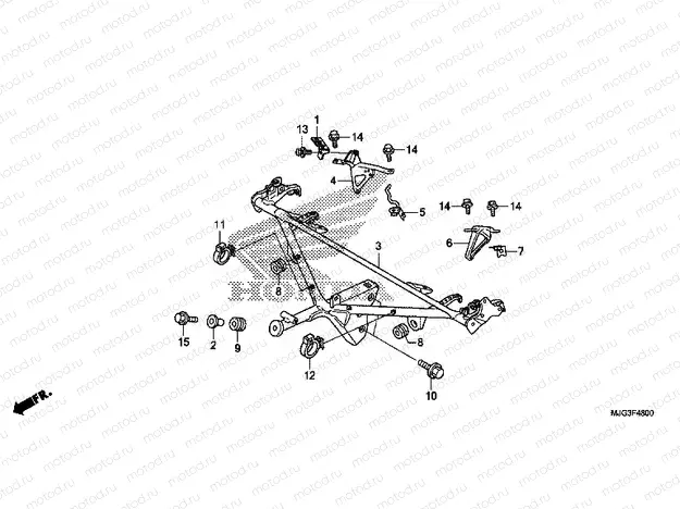 F-48 ENGINE HOUSING