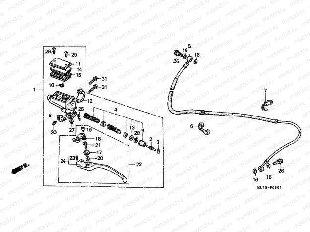 F-5-1 CLUTCH MASTER CYLINDER (2)