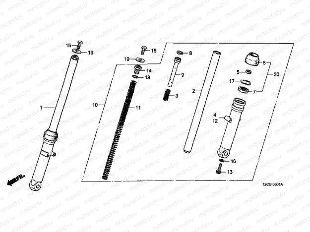 F-5-1 FRONT FORK