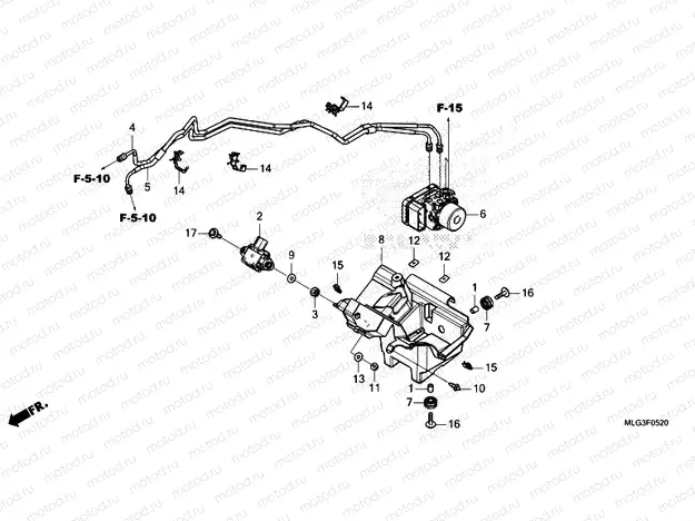 F-5-20 ABS MODULATOR