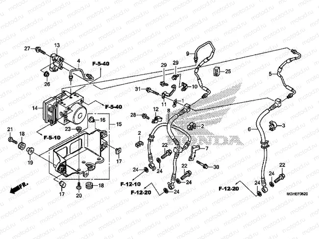 F-5-20 ABS MODULATOR