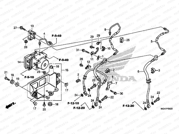 F-5-20 ABS MODULATOR