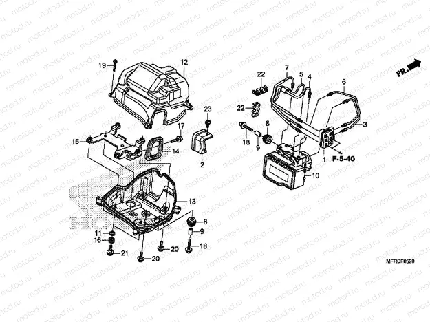 F-5-20 ABS MODULATOR