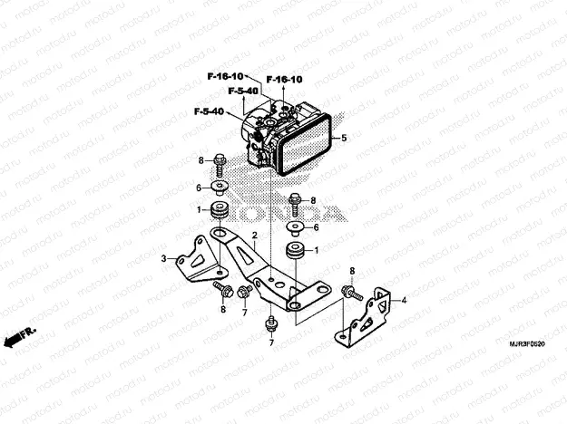 F-5-20 ABS MODULATOR