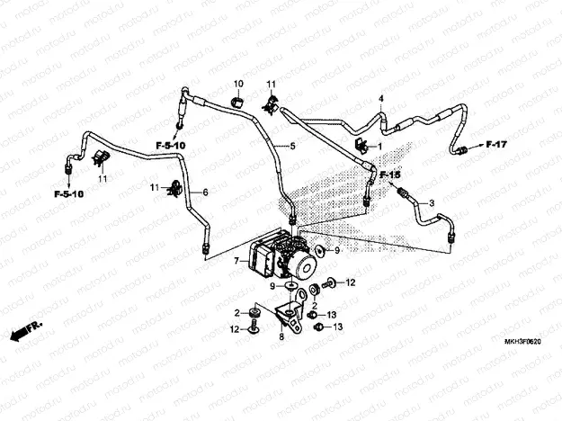 F-5-20 ABS MODULATOR