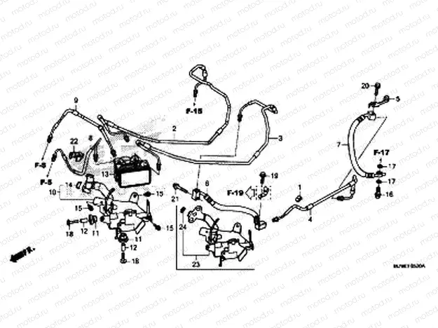 F-5-20 ABS MODULATOR