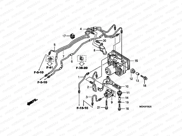 F-5-20 ABS MODULATOR