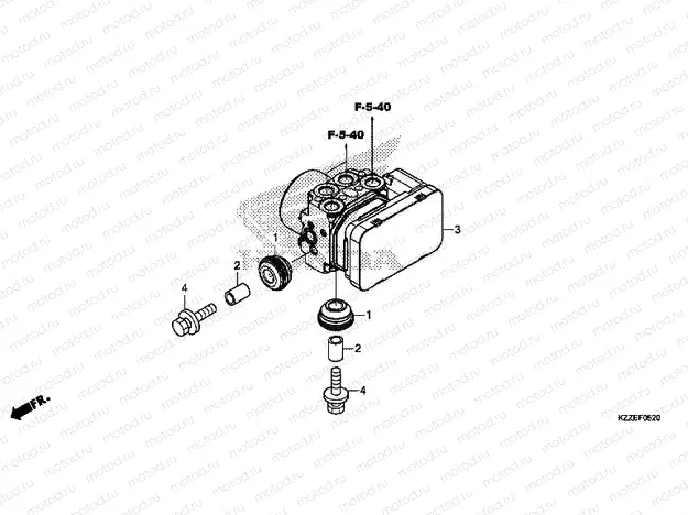 F-5-20 ABS MODULATOR