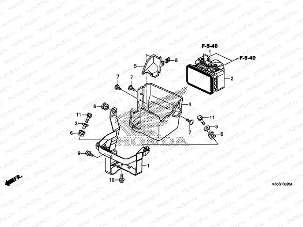 F-5-20 ABS MODULATOR