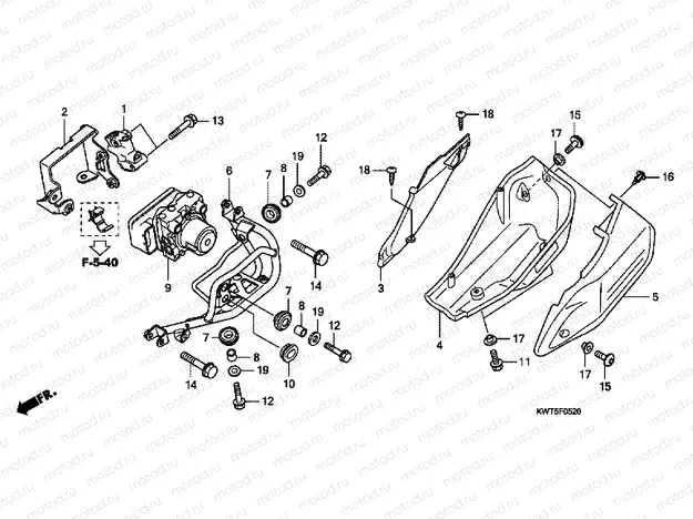 F-5-20 ABS MODULATOR