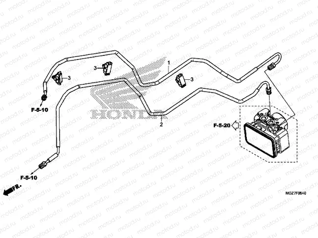 F-5-40 BRAKE HOSE
