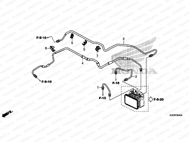 F-5-40 BRAKE HOSE