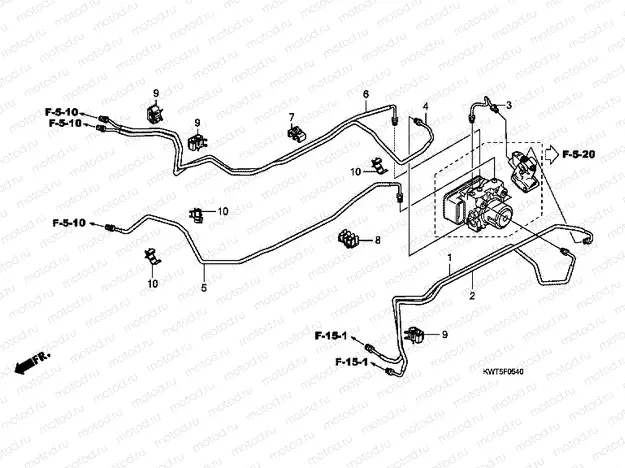 F-5-40 BRAKE HOSE