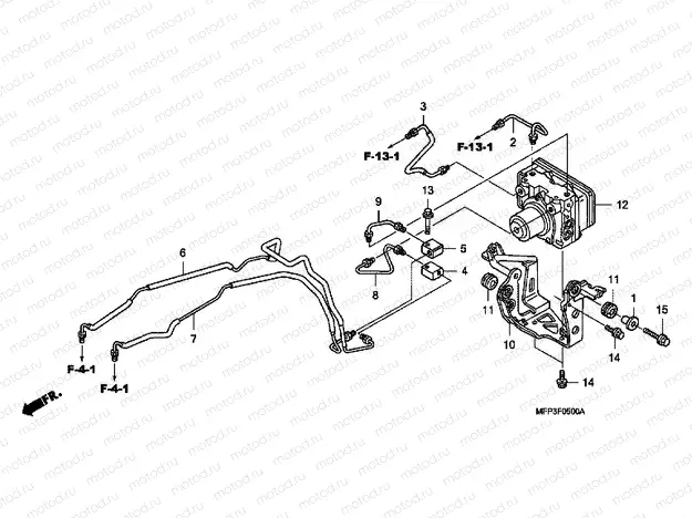 F-5 ABS MODULATOR