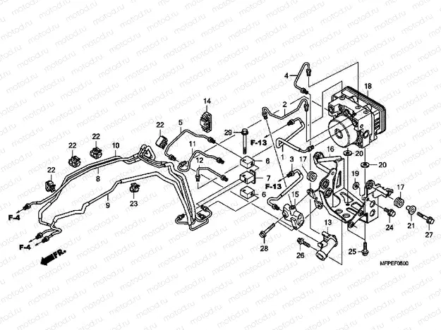 F-5 ABS MODULATOR