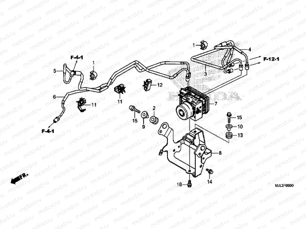 F-5 ABS MODULATOR