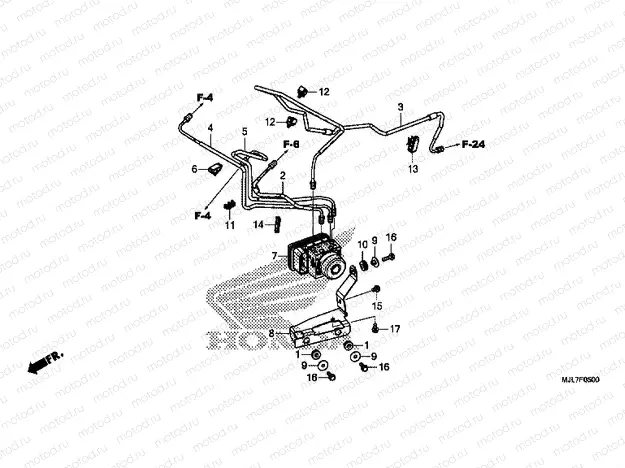 F-5 ABS MODULATOR