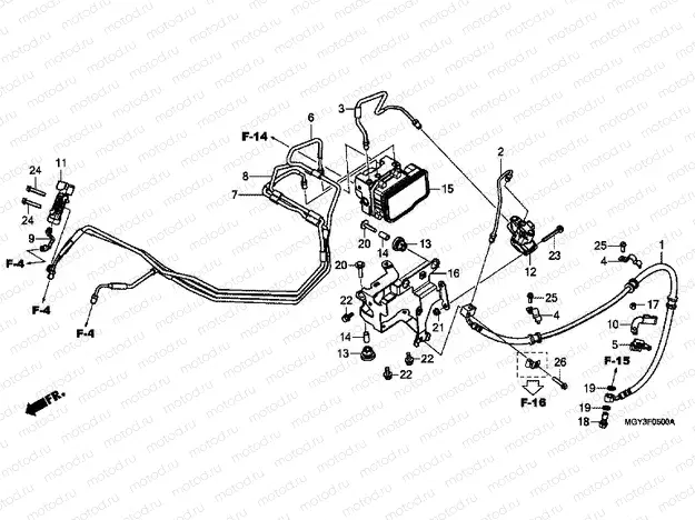 F-5 ABS MODULATOR