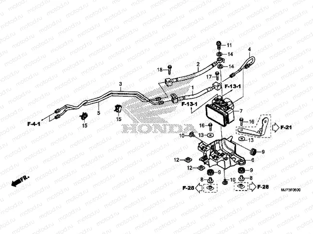 F-5 ABS MODULATOR