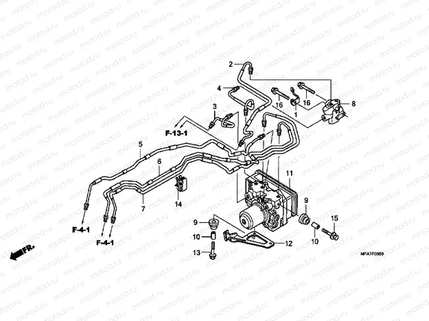 F-5 ABS MODULATOR