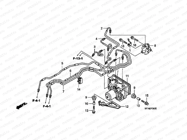F-5 ABS MODULATOR