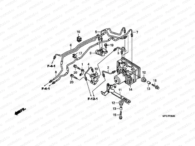F-5 ABS MODULATOR