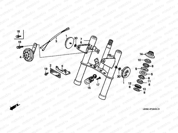 F-5 FRONT FORK