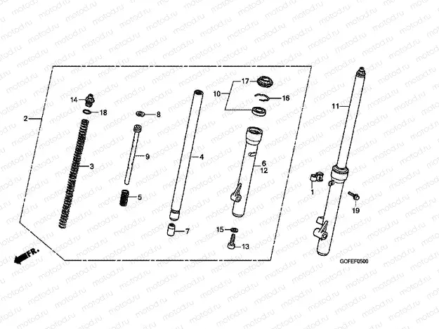 F-5 FRONT FORK