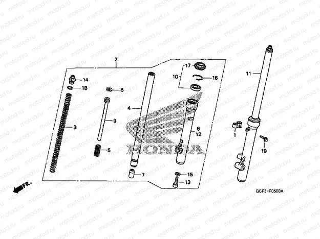 F-5 FRONT FORK