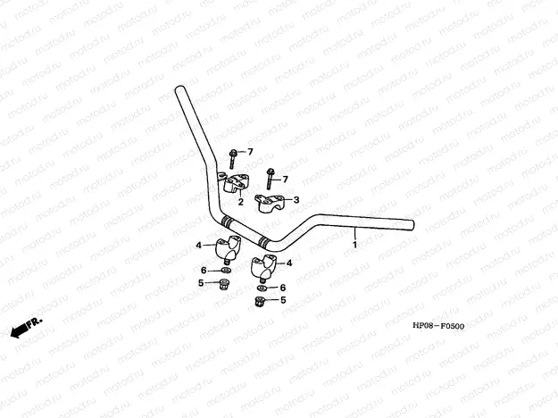 F-5 HANDLE PIPE
