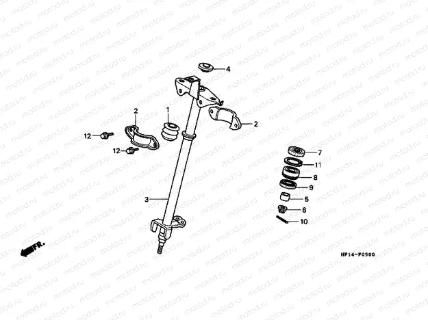 F-5 STEERING AXLE