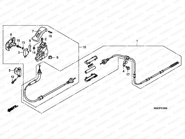F-51 PARKING BRAKE