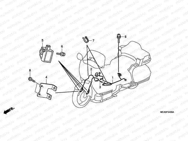 F-54 AIRBAG HARNESS