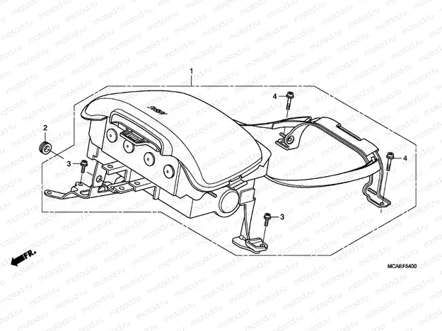 F-54 AIRBAG MODULE