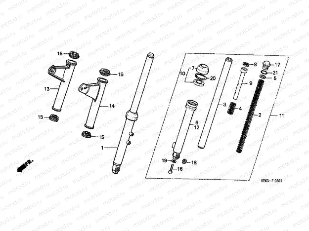 F-6-1 FRONT FORK (2)
