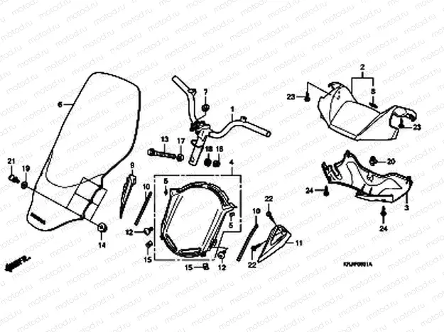 F-6-1 HANDLE PIPE/HANDLE COVER (FES1257/A7)(FES1507/A7)