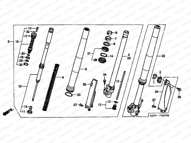 F-6 FRONT FORK (1)