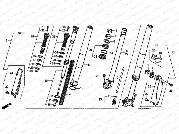 F-6 FRONT FORK