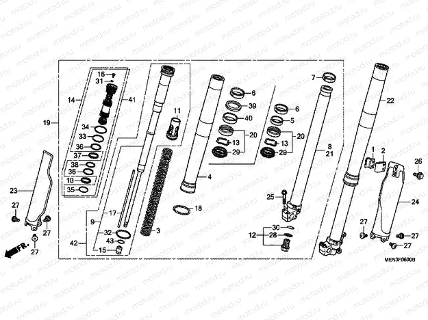 F-6 FRONT FORK