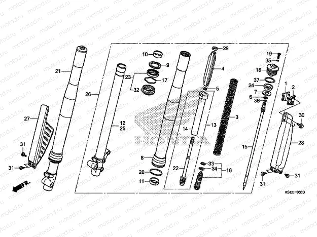 F-6 FRONT FORK