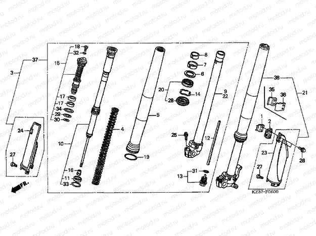 F-6 FRONT FORK