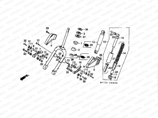 F-6 FRONT FORK