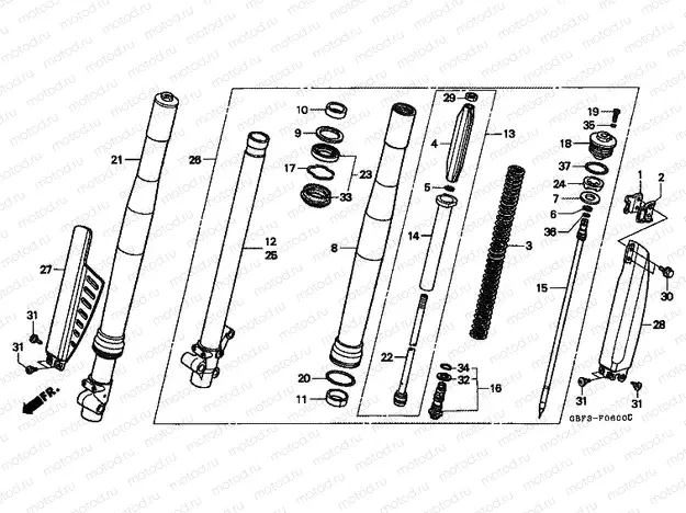 F-6 FRONT FORK